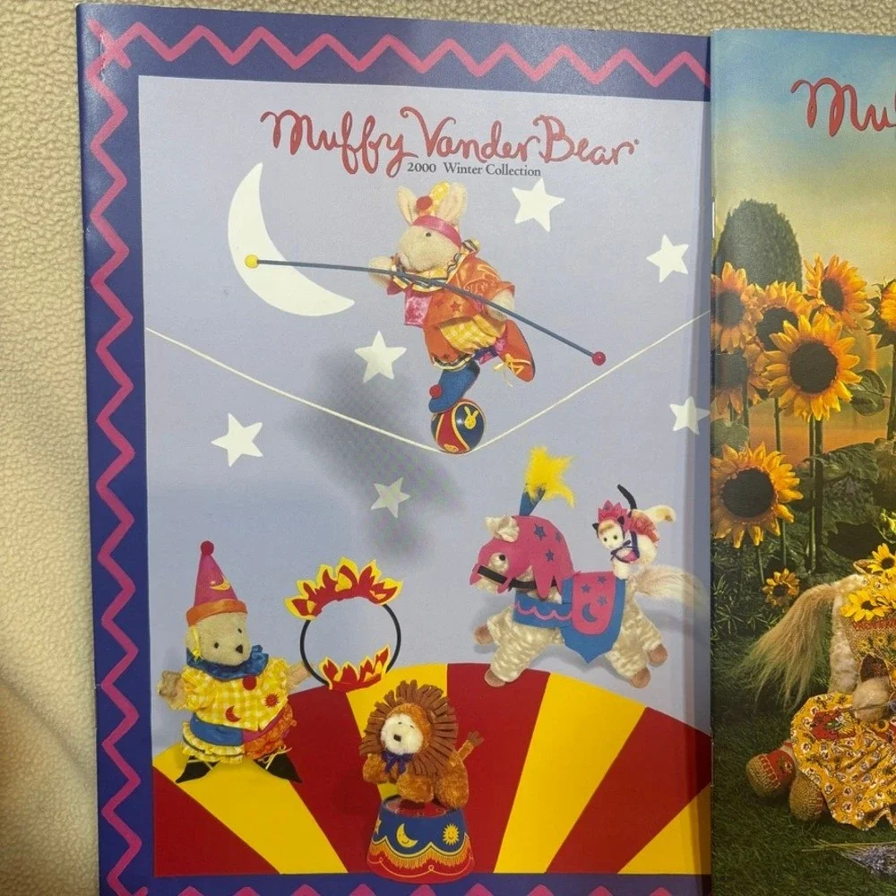 Vtg Muffy VanderBear Lot 80s/90s NABCO Bear Clothing Accessories‎ Books Stickers